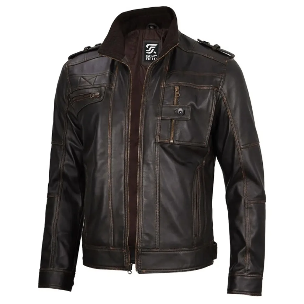 Leather Motorcycle Jacket