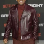 Aladdin Will Smith Mens Brown Celebrity Leather Jackets by Jacket Field
