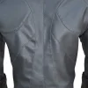 Batman Arkham Knight Mens Grey Celebrity Leather Jackets by Jacket Field