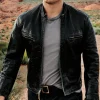Henry Cavill Mens Black Celebrity Leather Jackets by Jacket Field