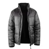 Henry Mens Grey and Black Puffer Jacket by Jacket Field