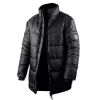 Mens Black Down Puffer Jacket by Jacket Field