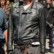 Jeffrey Morgan Mens Celebrity Leather Jackets by Jacket Field