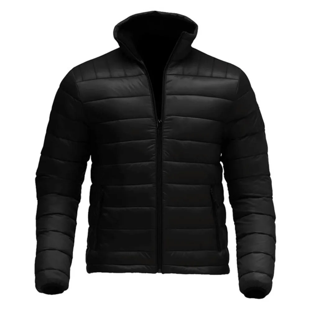 Kian Mens Black Puffer Jacket by Jacket Field