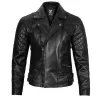 Real Leather Motorcycle Jacket