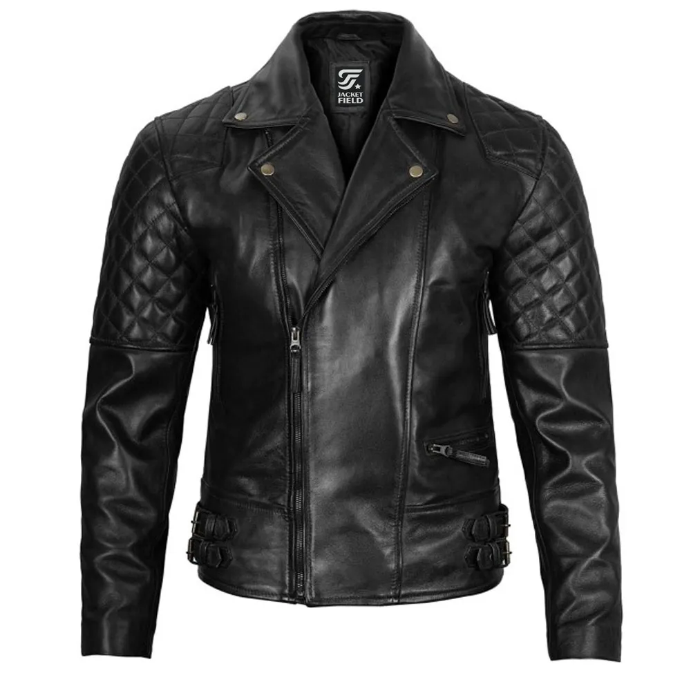 Real Leather Motorcycle Jacket