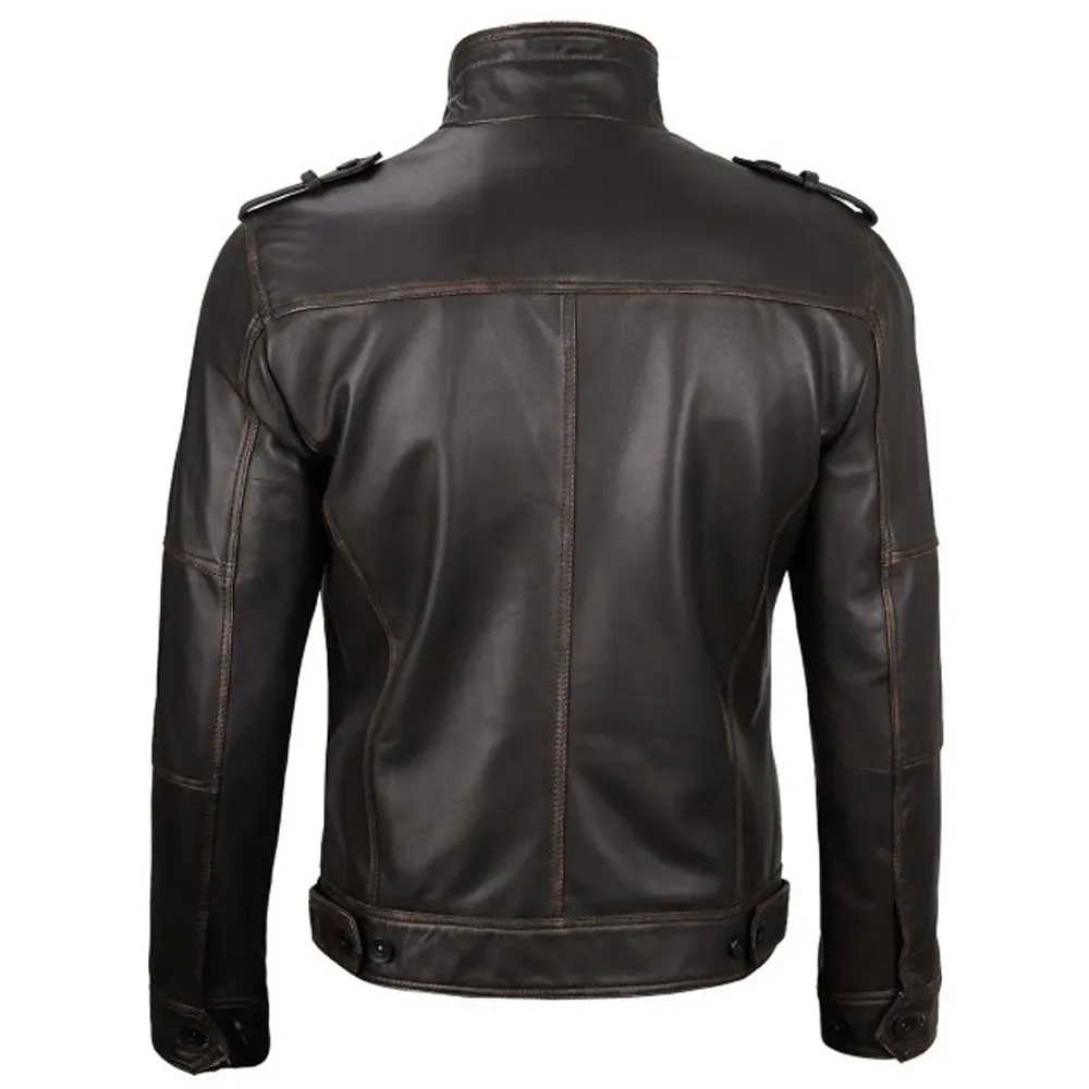 Leather Motorcycle Jacket