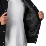 Black Varsity Letterman Jacket