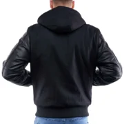 Varsity Letterman Hoodie Jacket