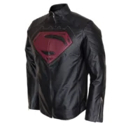 Batman v Superman Mens Black Batman Celebrity Leather Jackets by Jacket Field