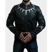 Panther Mens Black Celebrity Leather Jackets by Jacket Field
