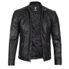 Real Leather Motorcycle Jacket