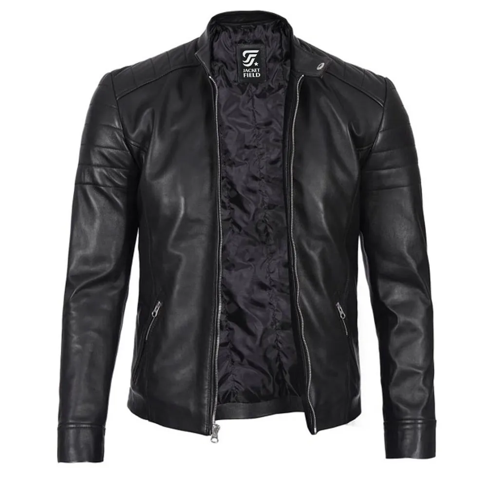 Real Leather Motorcycle Jacket