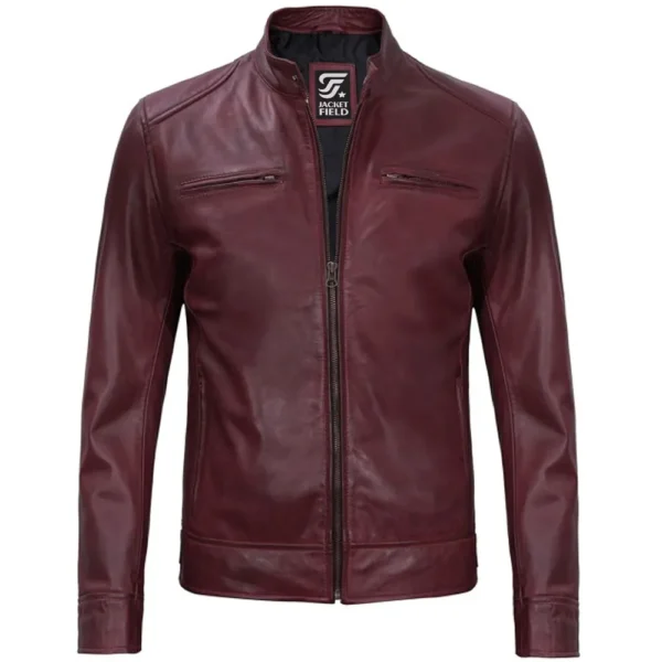 Real Leather Motorcycle Jacket