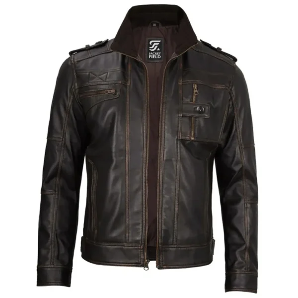 Leather Motorcycle Jacket