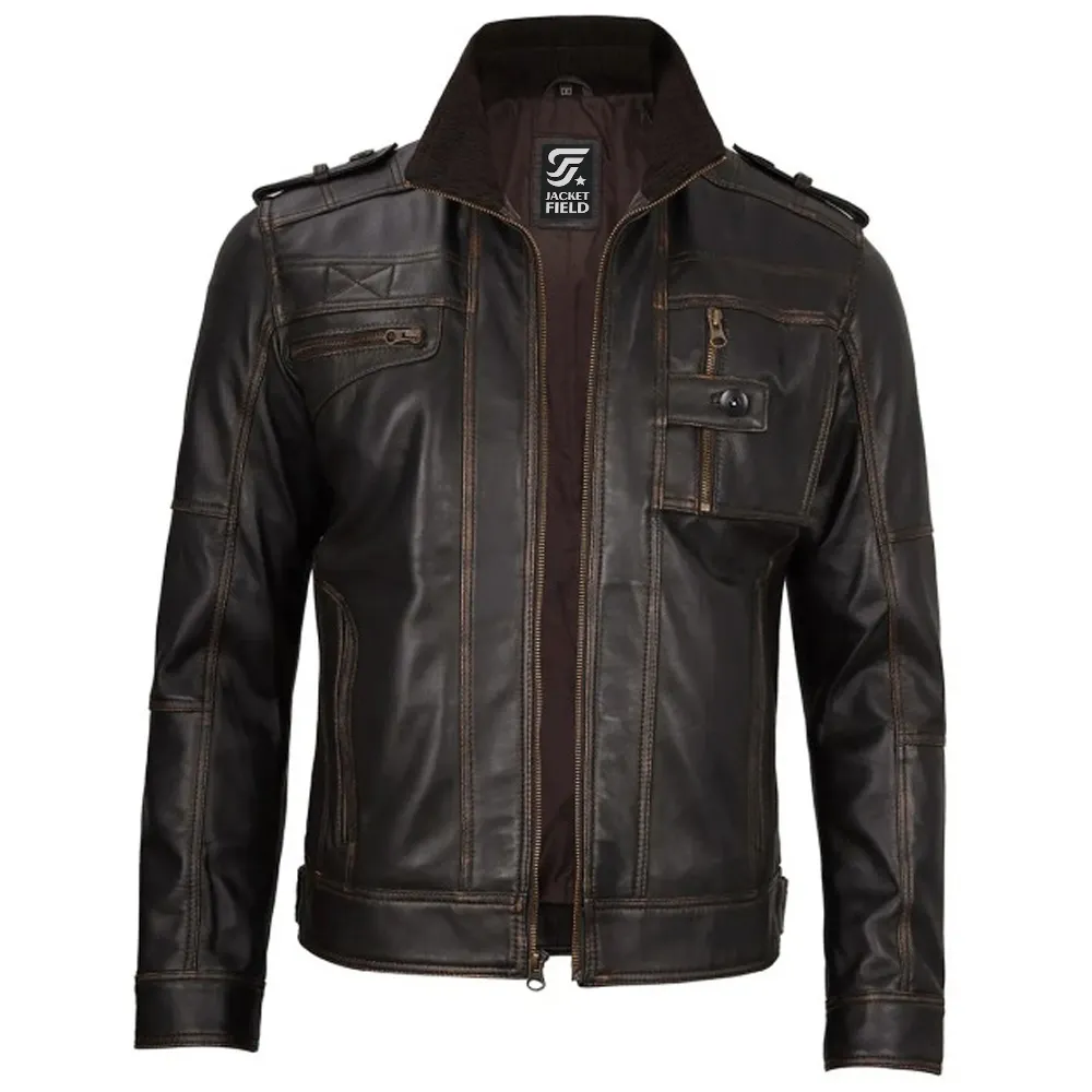 Leather Motorcycle Jacket