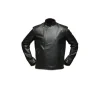 Tony Stark Mens Black Celebrity Leather Jacket by Jacket Field