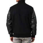 Black Varsity Letterman Jacket