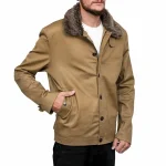 Mens Brown Celebrity Leather Jackets by Jacket Field