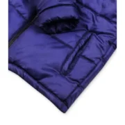 Mens Blue and Black Puffer Jacket by Jacket Field
