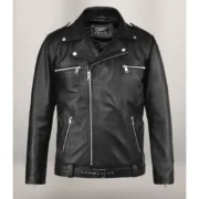 Jeffrey Morgan Mens Celebrity Leather Jackets by Jacket Field