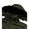 Malvin Mens Olive Green Puffer Jacket by Jacket Field