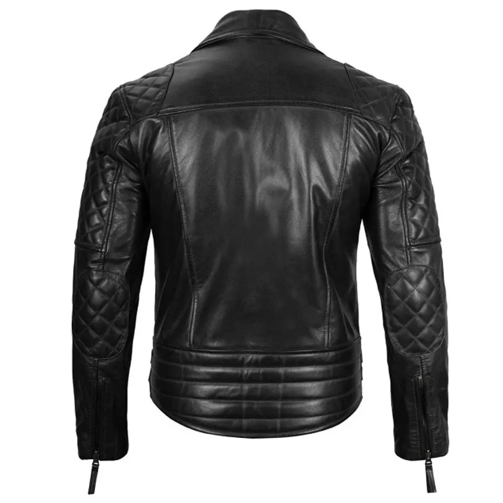 Real Leather Motorcycle Jacket