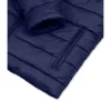 Mens Blue Puffer Jacket with Hood by Jacket Field