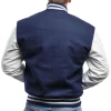 Men’s Royal Blue Varsity Letterman Jacket By Jacket Field