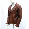 First Avenger Mens Brown Celebrity Leather Jacket by Jacket Field