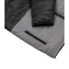Mens Black and Grey Puffer Jacket by Jacket Field