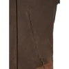 X-Men Origins Wolverine Mens Brown Celebrity Leather Jackets by Jacket Field