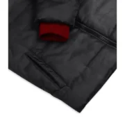 Mens Black Parka Puffer Jacket by Jacket Field