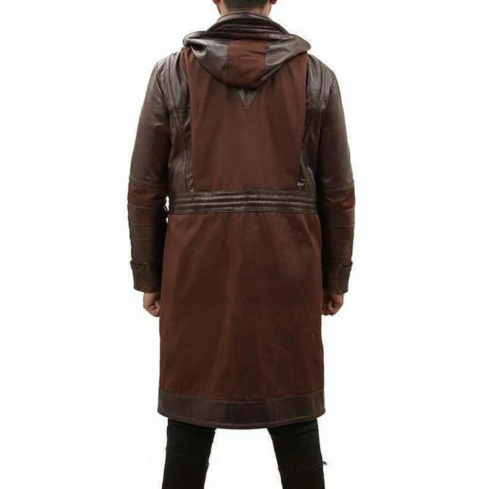 Mens Brown Celebrity leather Jackets Coat by Jacket field