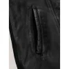 Tom Holland Mens Black Celebrity Leather Jackets by Jacket Field