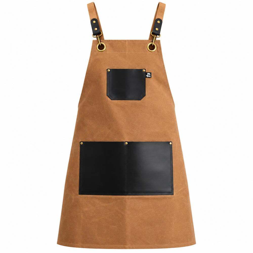The Grill Master – BBQ Chef Leather Apron