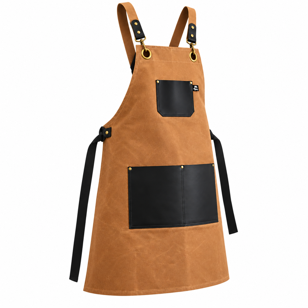 The Grill Master – BBQ Chef Leather Apron