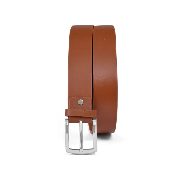 New Men's Tan Texture Casual Genuine Leather Belt By Jacket Field