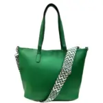 Womens Dark Green Aphrodite Leather Handbag by Jacket Field