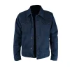 Mens Ice Blue Denim Jacket by Jacket Field
