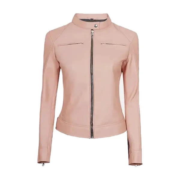 Womens Light Pink Jacket by Jacket Field