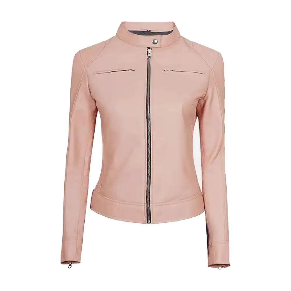 Womens Light Pink Jacket by Jacket Field