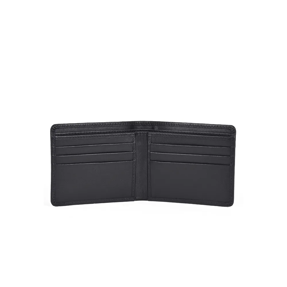 Textured, Slim & Functional Mens Leather Wallet by Jacket Field