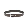 New Men's Brown Casual Texture Leather Belt By Jacket Field