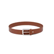 New Men's Tan Texture Casual Genuine Leather Belt By Jacket Field
