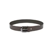 New Men's Brown Texture Casual Leather Belt By Jacket Field