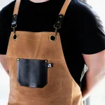 The Grill Master – BBQ Chef Leather Apron by Jacket Field