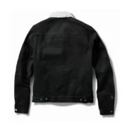 Mens Sulfur Balck Denim Jacket By Jacket Field
