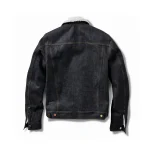 Mens Shearling Denim Jacket by Jacket Field