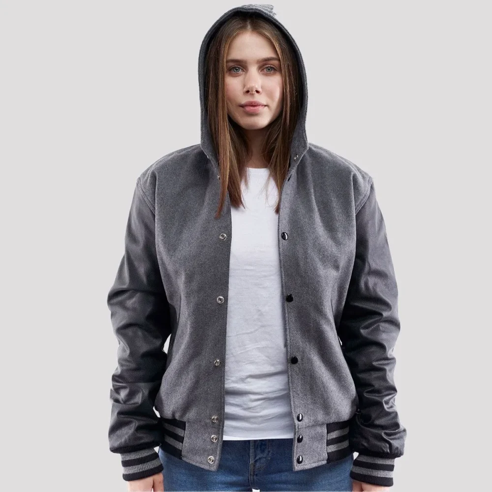 Jakeit Womens Varsity Jacket - Jacket Field